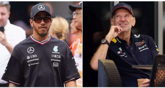 Lewis Hamilton’s Stance On Adrian Newey Is Very Clear As Red Bull F1 Exit planned