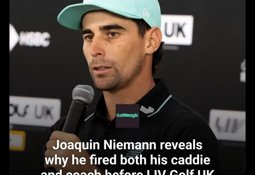 Joaquín Niemann Reveals Why He Fired Both His Caddie and Coach Before LIV Golf UK