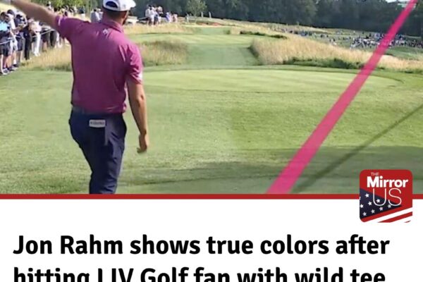 Jon Rahm Shows True Colors After Hitting LIV Golf Fan With Wild Tee Shot